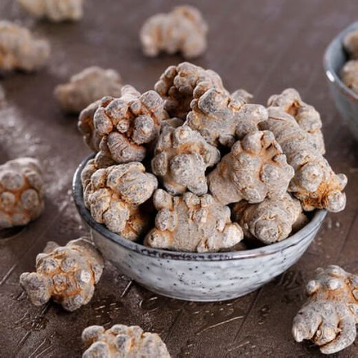 [Großhandelspreis] Sonderklasse 60 Köpfe von Panax Notoginseng Authentic Wild Field 71 Grad Chinesische medizinische Materialien Yunnan Chun Panax Notoginseng Ganz ausgewählte 60 Köpfe Panax Notoginseng 500 Gramm