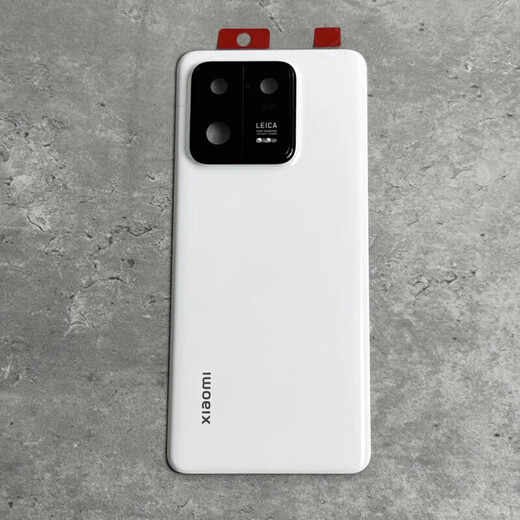 Suitable for Xiaomi 13 Suitable for glass back cover Battery cover 13 Mobile phone back shell rear screen xiaomi13 Suitable for Xiaomi 13 white New original + heat dissipation