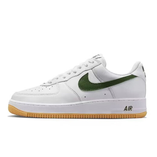 耐克（NIKE）Air Force 1 AF1 空军一号防滑减震耐磨低帮男子板鞋 白绿FD7039-101 39