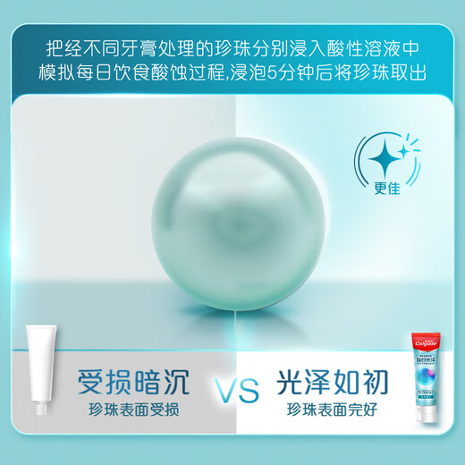 Colgate [Same Model of Sun Yingsha] Daily Gloss Repair Toothpaste Mixed Flavor Combination Pack 360g New and Old Packaging Random
