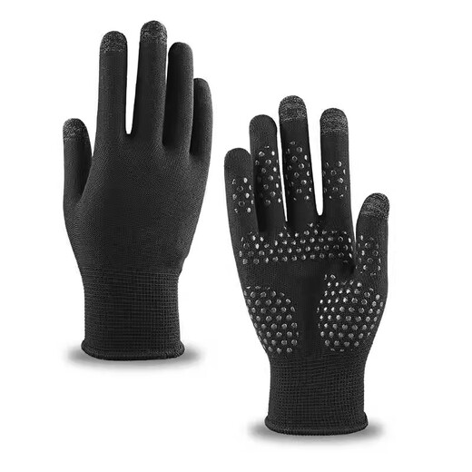 Miyi fishing gloves men's summer lures are sting-proof, waterproof, catch fish, cut and slip, special for sea fishing, catch the sea and do not stick to bait U men's temperament gray two pairs