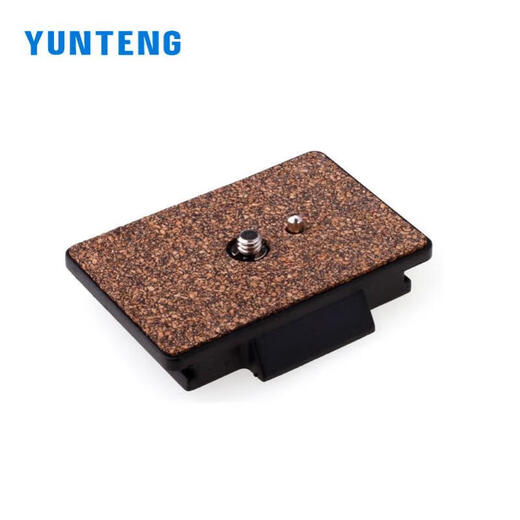 YUNTENG (YUNTENG) VCT-880 870RM 860AV JINFUTU VT-2000 TRAAT GIMBAL PEREIL + Horizontales und vertikales Handy-Clip Schnellinstallationsplatte