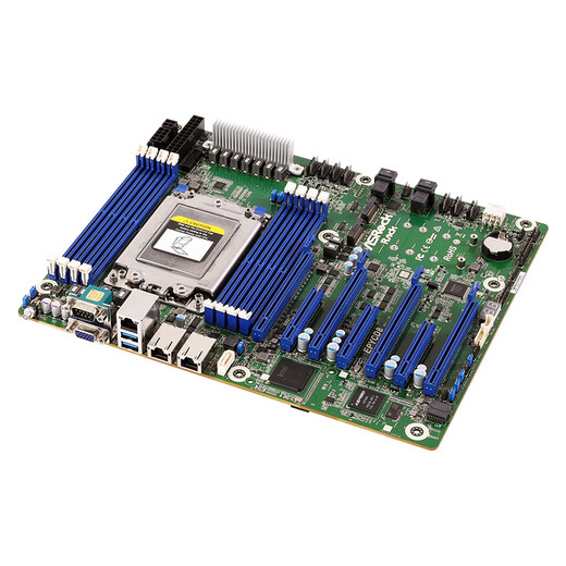 ASRock Rack  永擎服务器工作站主板LGA4094 AMD7002/7001 绿色