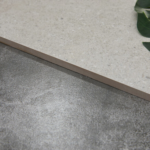 Azulejos de cerámica Yuanjing Terrazo Terrazzo Azulejos de piso Slip 600x1200 Caminarios de la sala de estar de la sala de estar de la sala de estar antigua 12806 [Precio de una sola pieza] 1200x600
