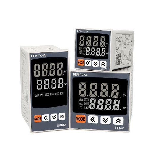 Digital display intelligent thermostat PID adjustment dual output controller BEM-TC1A-14MA