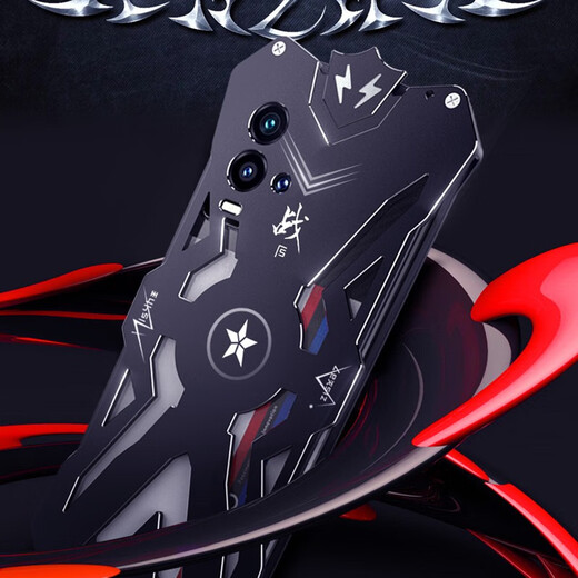 Long Qi Realme Realme GT2Pro Case de teléfono móvil anti-Fall Realme Realme Gtneo5SE Caso protector Full Metal Frame Custom Custom Custom Gt5Pro Refiring RMX3888 Iron Shell Man Realme GT2 Full Metal-Thor: Negro: negro