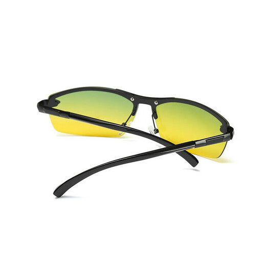 Leipailong Tag und Nacht Farbwechsel polarisierte Sonnenbrille Anti-Sterg-Brillen Fahren Spiegelfischer