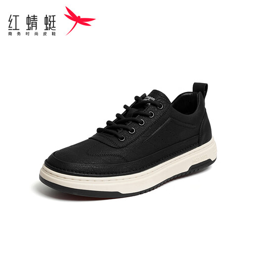 Red Dragonfly Casual Board Shoes Spring Fashion Fashion Fashion Simple Work Shoes zapatos planos WTA14117 Negro 40