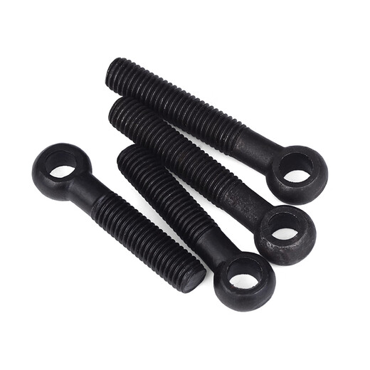 Jinggong (JINGGONG) M6-M30 4.8-level movable joint screw, lifting ring, union bolt with hole, fish eye slip knot, sheep eye GB798 M16*140 half tooth (1 piece)