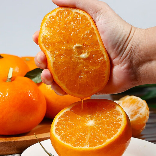 Tanweijun Authentic Guangxi Wuming Wo Tang Seasonal Fresh Fruit Citrus Oranges Optional Gift Box Full Box Net Weight 4.5-5Jin Jin is equal to 0.5kg Affordable Packing Fruit Diameter 60-65mm