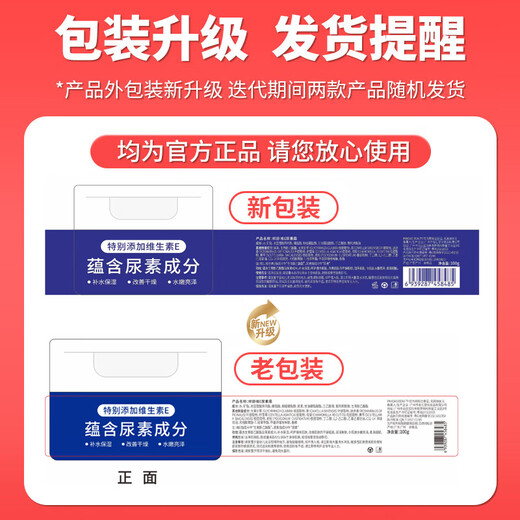 Qingling Vitamin E Urea Cream Skin Care Cream Full Body Moisturizing Skin Anti-Drying Vitamin E Cream Ointment Vaseline Vitamin E Cream Vitamin E Urea Cream 3 Boxes (Family Pack)