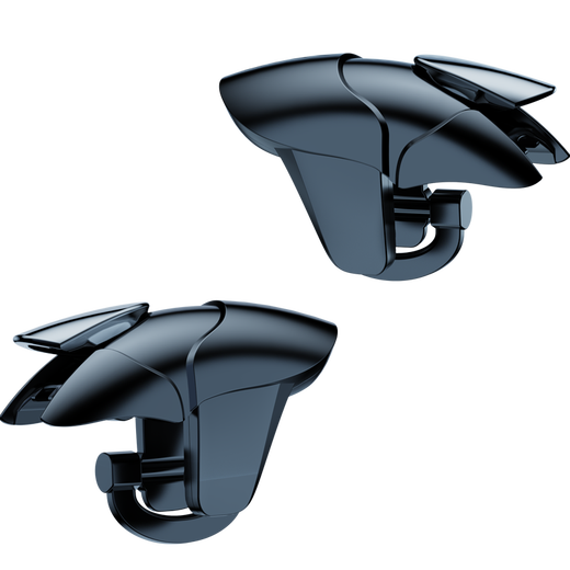 Masentek-Black Shark Hand game auxiliary physical buttons Chicken-eating artifact four-finger mechanical auxiliary gun handle shoulder keyboard Peace Elite Dark Zone Breakout CF Plug-in Technology