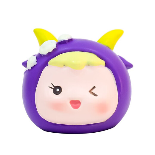猴开心十二星座小萝粒盲袋盲盒玩具手办公仔男女孩儿童潮玩摆件生日礼物 十二星座小萝粒 中袋4个随机发货【整套请拍6袋】
