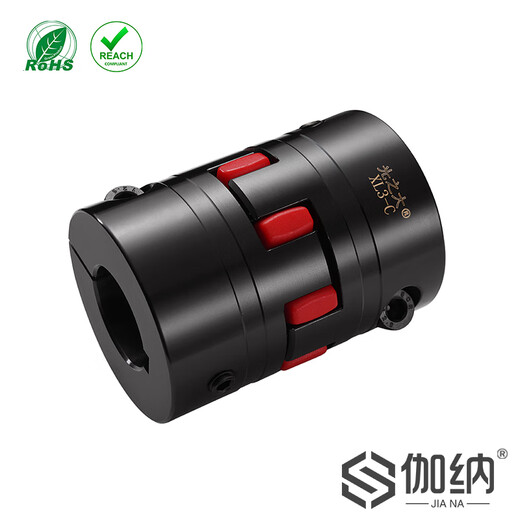 Gana transmission plum blossom star XL3-C clamping elastic coupling 45 steel high torque connector plum blossom coupling XL2-C-outer diameter 55 2-3 days