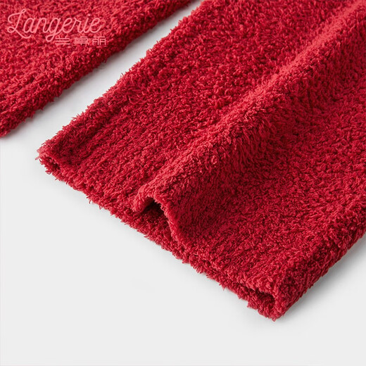 Lanzhuoli Couple's Outfit New Year's Ben Ming Nian Red Home Clothes Year of the Dragon Suit Up and Down Suit Pajamas for Men and Women New Style Women Indian Blue Men's L (175) Men's