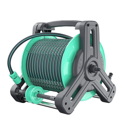 Andeke car wash high-pressure water gun high-pressure flushing flower watering hose hose car brushing water gun non-knot household tap water washing floor automatic pipe drain 25 meters set-metal high-pressure water gun