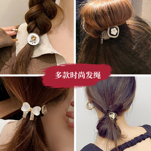 Dijing Hairpin Hair Card Headdress Women's High-end 2025 Hairpin Hair Rope Gift Box Birthday Chinese Valentine's Day Gift for Girlfriend