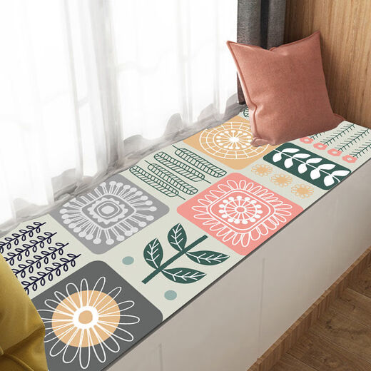 Frangomo bay window mat can be freely cut, window sill mat is suitable for all seasons, cuttable carpet, children's room can be machine washed, 5 width 60* length 160 cm (washable and cuttable)
