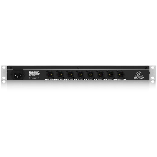 Behringer DI100 DI20 Behringer musical instrument DI box pre-effector stage noise canceling guitar keyboard bass DI box DI800 rack-mounted eight-channel DI box