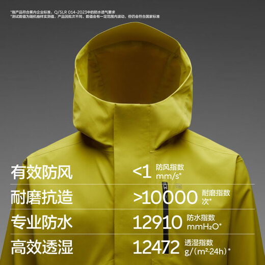 蕉内【王一博同款】氧气303Proof男士冲锋衣户外登山防风雨男装外套