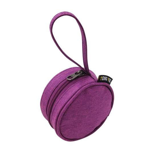 Teng Yue781 redonda de la billetera de la billetera Bolsa de la moneda Versión coreana Caja de almacenamiento de joyería de bolso simple Personalizado 781 Gray
