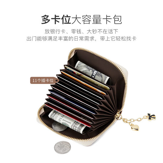 POLO卡包女证件包女士银行卡卡夹零钱包多卡位包包女包钱包生日礼物