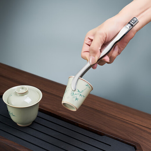 Han and Tang tea sets, tea ceremony accessories, pot pens, stainless steel tea clips, tea forks, Liujunzi household kung fu tea sets, tea ceremony accessories, stainless steel tea clips