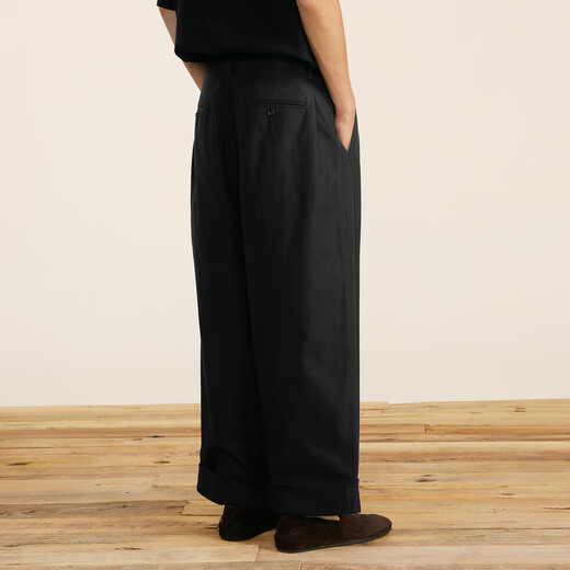 
Sketch [Samuel Drira Co-branded] 2024 autumn new product suit pants straight trousers loose commuting 9O7E14130 001 black S