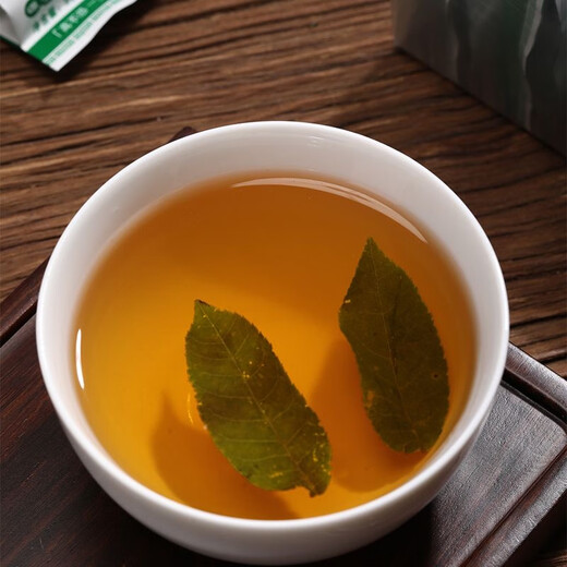 Auténtico agua-shui silvestre alpino dinero verde sauce oro y dinero sauce hojas tiernas gránulos cajilla de regalo de hierbas chinas