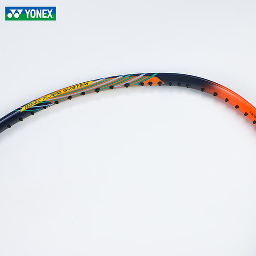 
YONEX YONEX Badminton Racket Rapid Light Series NF-AEX Lightweight High-Elastic All-Carbon Ultra-Light Badminton Racket Training NF-FEX Navy/Orange 702 4U5