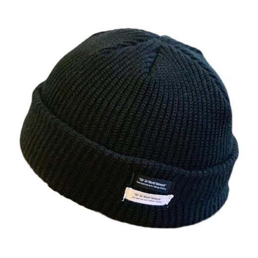Hjzh Hut Herren Herbst und Winter vielseitig viel kalte Hut gestrickt Melonleder Hut