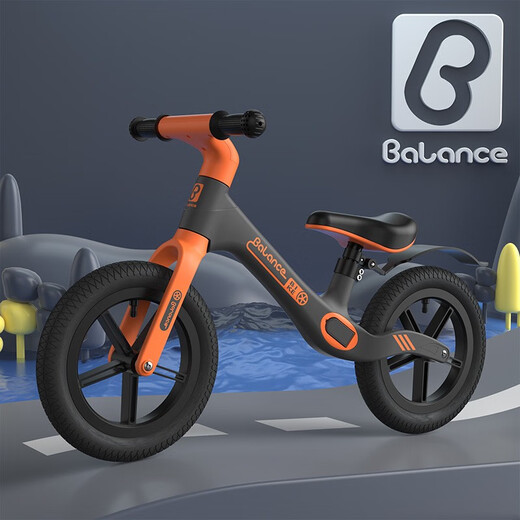 Adinglong Kids's Balance Thens Slowing Truck 3-6-летний нейлон с педальным 12-дюймовым балансом 2-6-летний детский баланс Vitality Vitality Orange [пенообразование]]