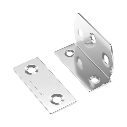 达居匠隐形柜门吸免打孔超薄推拉门柜门磁吸贴片门吸柜门吸合器 四个装