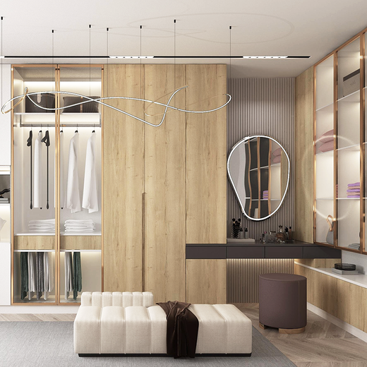 Tiantan Whole House Customized Furniture Package Cabinet Overall Wardrobe Customized Rendering Large Capacity Storage Cabinet Storage Cabinet Whole House 10 Customized Package