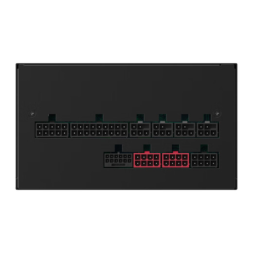 Huntkey WD750EVO dazzling gold Ares desktop host computer power supply rated 750W/850W/1000W/1200W/1600W full module power supply PCIE5.1 interface MVP K850 black-850W gold medal (five-year warranty) full module