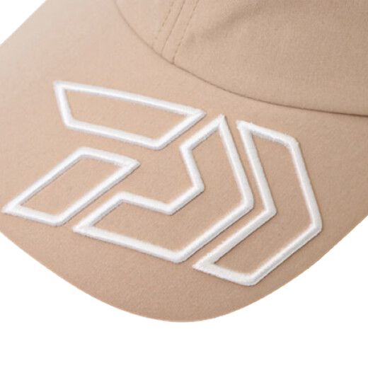 DAIWA 24 spring and summer DC-9024CS embroidered baseball cap, extended brim, visor, peaked cap, fishing cap, black, one size fits all