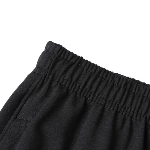 Fuguiniao Fuguiniao men's shorts middle-aged and elderly summer sports quick-drying pants loose large size fat man plus big daddy men's black 5XL