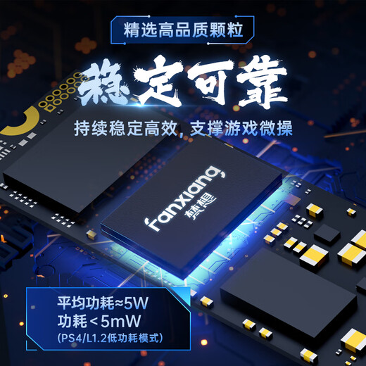 梵想（FANXIANG）S690MQ SSD固态硬盘 M.2接口(PCIe4.0x4) 适配PS5 笔记本电脑 AI电脑存储配件 2TB【读速5000MB/S】
