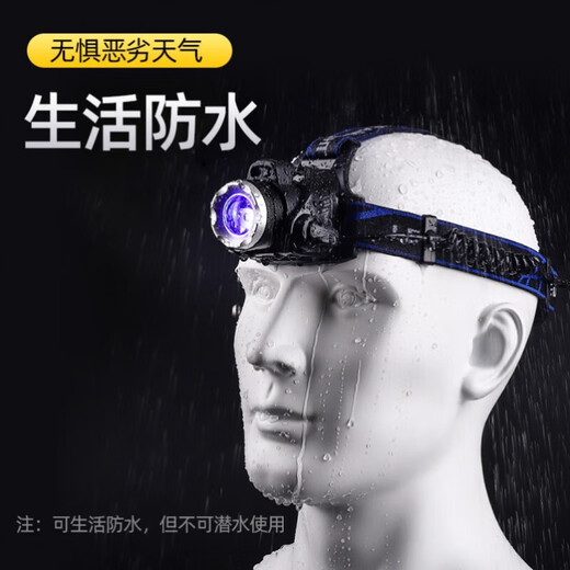 耳鼻喉科医生检查头灯五官科外科聚光手术头戴式美容口腔牙科检查专用灯 无感应白光9900W内置单锂电池