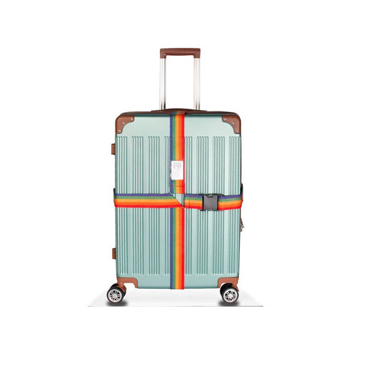 Flyvii Outdoor-Gepäckverpackung mit Cross-Reise-Box Bündelband Check-in-Verstärkung mit Trolley Box Bündelung mit Gepäckgurt normaler Stil Baolan