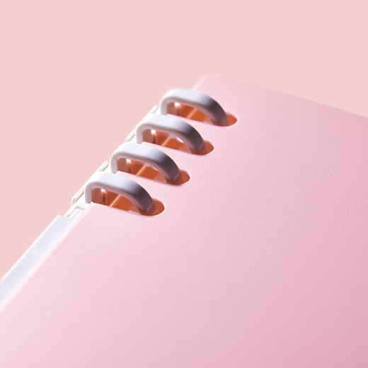 
Jingong KINGJIM Jingong loose leaf book new CN9854TE loose leaf book high-value loose leaf notebook notepad large capacity solid color loose leaf book CN9854TE loose leaf notebook A5-Qingshan Blue