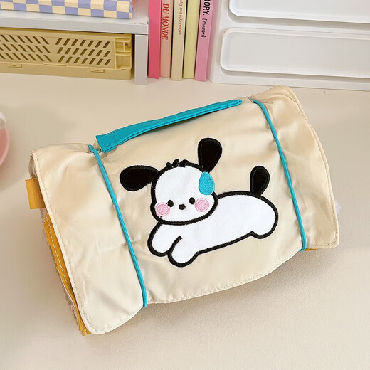 Fan Yejia Cartoon Four-in-One Cosmetic Bag Women's Ins Style Portable Large Capacity Travel Storage Bag Skin Care Products Folding Toiletries Bag