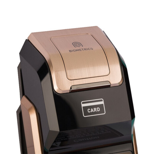 Samsung (Samsung) Localización de huellas digitales Puerta de seguridad para el hogar Smart Hogar Puerta de madera Bloqueo P718 JD Logistics P718 Gold [Cuerpo de bloqueo automático completo + Huella digital óptica]