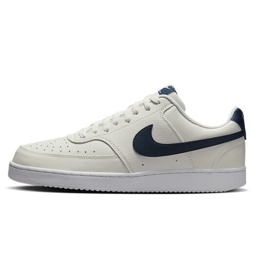 Nike (Nike) zapatos para hombres oficiales, nuevos zapatos deportivos de verano, versión simple de Air Force One Casual Shoes, transpirable zapatos clásicos bajos, HQ4867-101/Versión simple de Air Force One/White Dark Blue 43