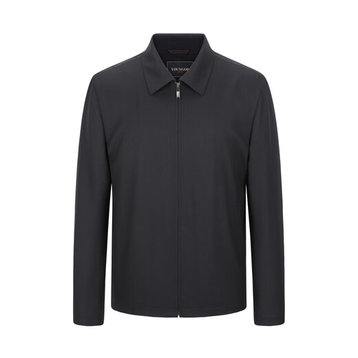 Youngor (YOUNGOR) single executive jacket men's lapel business single jacket all wool fabric shape-proof and durable shopping mall same style Navy YJJK415462FFA L 175/96A