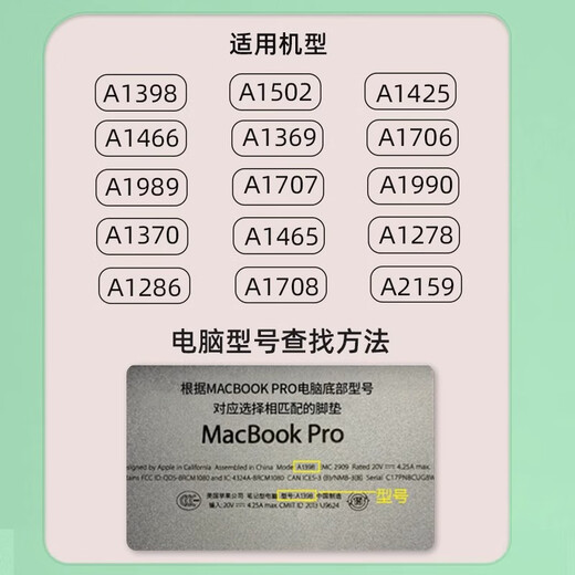 Shantoulin Village Apple Computer -Schrauben eignen sich für Apple Laptop MacBook Pro/Air/Retina Rückseite unter Boden A1278 A1286 A129710 Spezielle Schrauben + Spezialschraubendreher