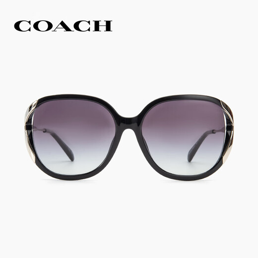 Coach 2024 Neue Produkt Mode -Persönlichkeit Sonnenbrille für Frauen OHC8396 Leichte Luxus -Sonnenbrille Sonnenschutz Sonnenbrille Schwarz