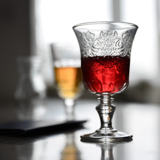 LA ROCHERE Made in France LA ROCHERE Baroque palace style Amboise goblet red wine glass glass water cup Amboise goblet 260 ml