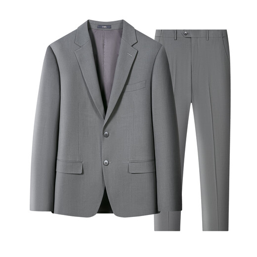 Shanshan suit men's four-season business anti-wrinkle wear-resistant formal two-piece suit groom and best man wedding professional suit