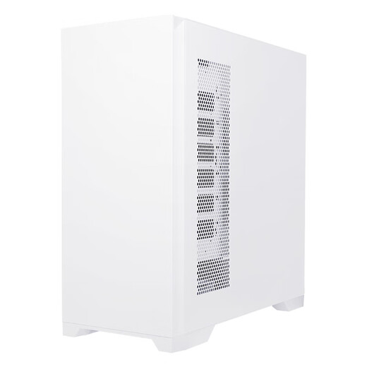 先马（SAMA）颜之神 雪装版 电脑主机箱 12风扇位/双360水冷位/多硬盘位/显卡竖装/玻璃侧透/支持ATX、M-ATX